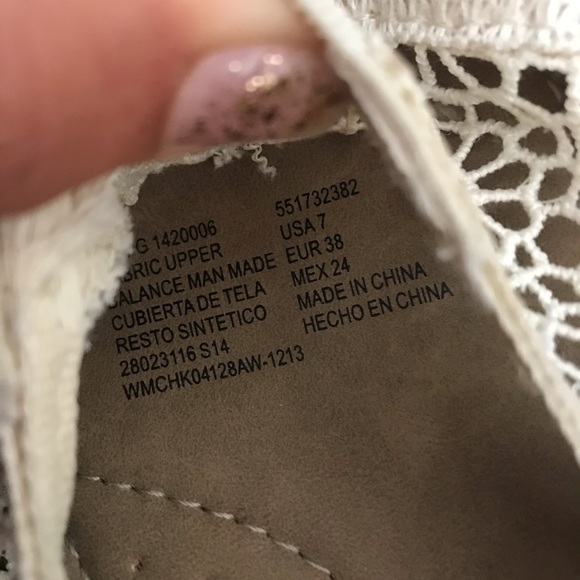 lacy slip ons - Picture 2 of 2